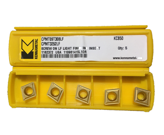 全新肯纳数控刀片CPMT09T304FP KCU25现货优势批发